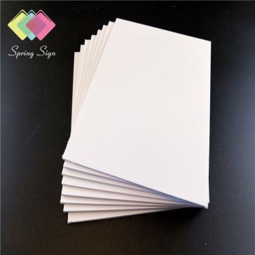 4 * 8ft sveigjanlegt PVC hvítt 10mm PVC ókeypis freyða borð